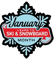 January is Learn to Ski and Snowboard Month