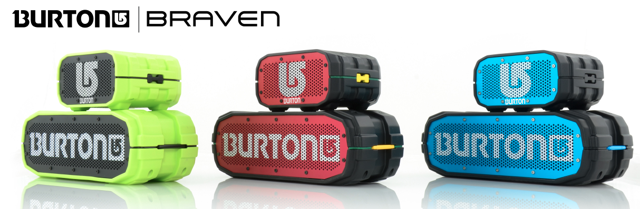 Braven Announces New Bluetooth Speakers with Burton Snowboards 